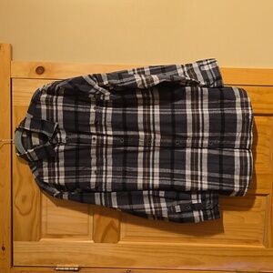 Jachs Flannel Shirt Grey XLT
